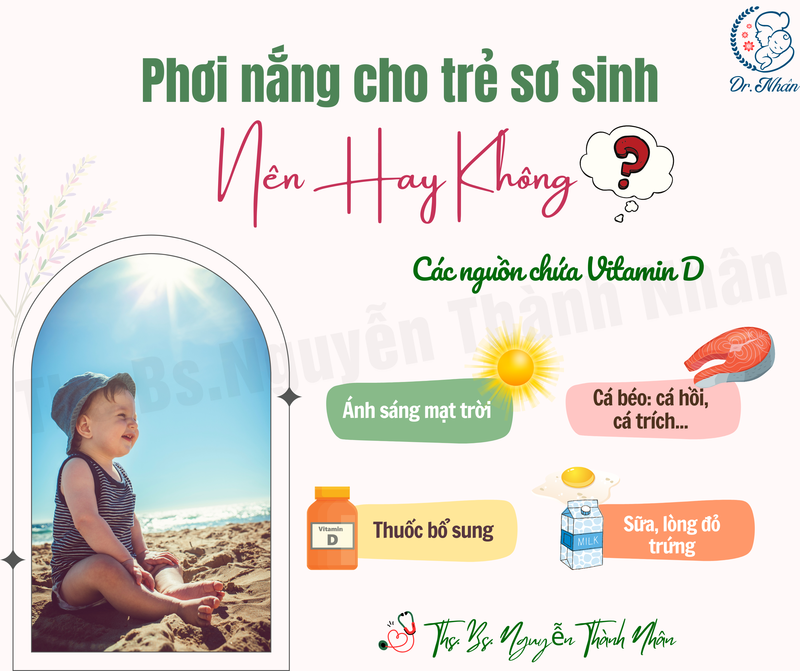 PHƠI NẮNG CHO TRẺ SƠ SINH: NÊN HAY KHÔNG?