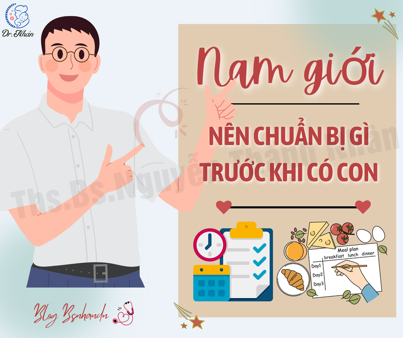 NAM GIỚI NÊN CHUẨN BỊ GÌ TRƯỚC KHI CÓ CON