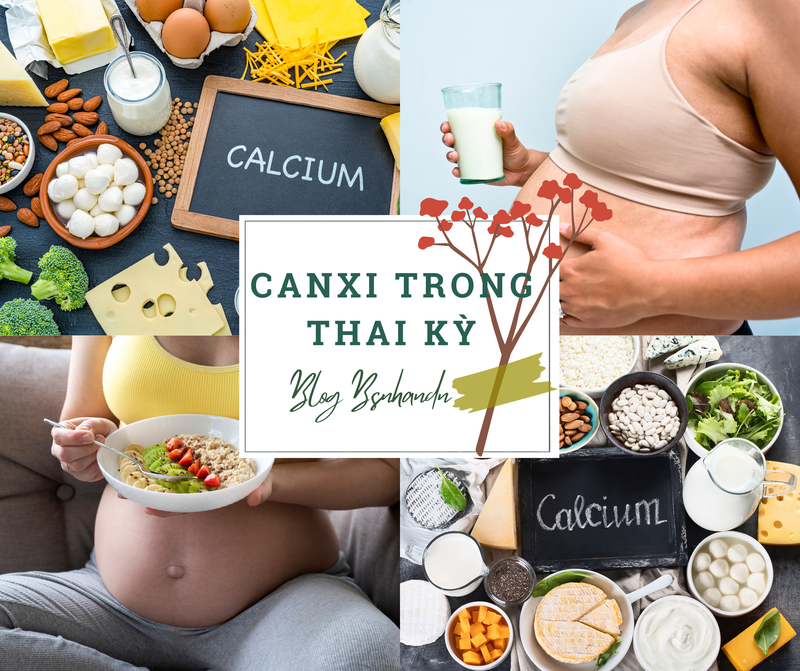 BỔ SUNG CANXI ĐÚNG CÁCH TRONG THAI KỲ