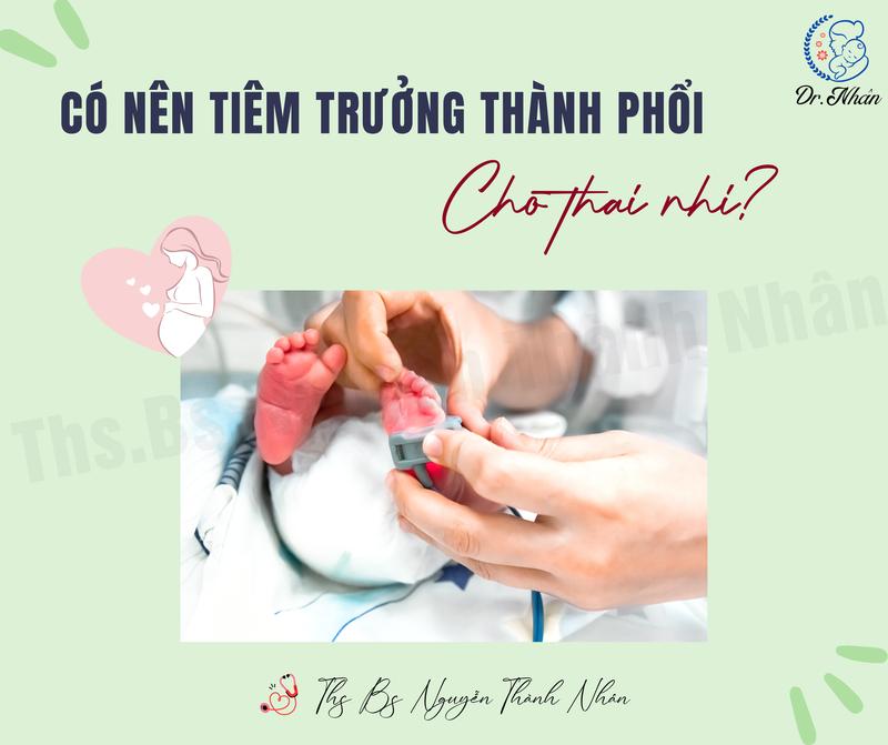 CÓ NÊN TIÊM TRƯỞNG THÀNH PHỔI CHO THAI NHI?