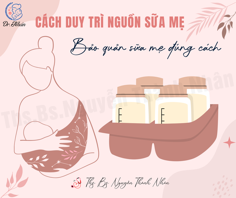 CÁCH DUY TRÌ NGUỒN SỮA MẸ - BẢO QUẢN SỮA MẸ ĐÚNG CÁCH